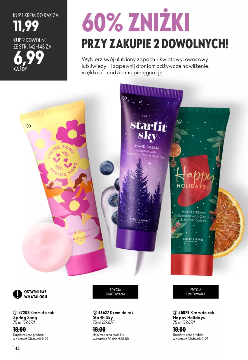 Gazetka promocyjna Oriflame - eKatalog 12 - ważna 19.08 do 08.09.2026 - strona 142 - produkty: Krem do rąk