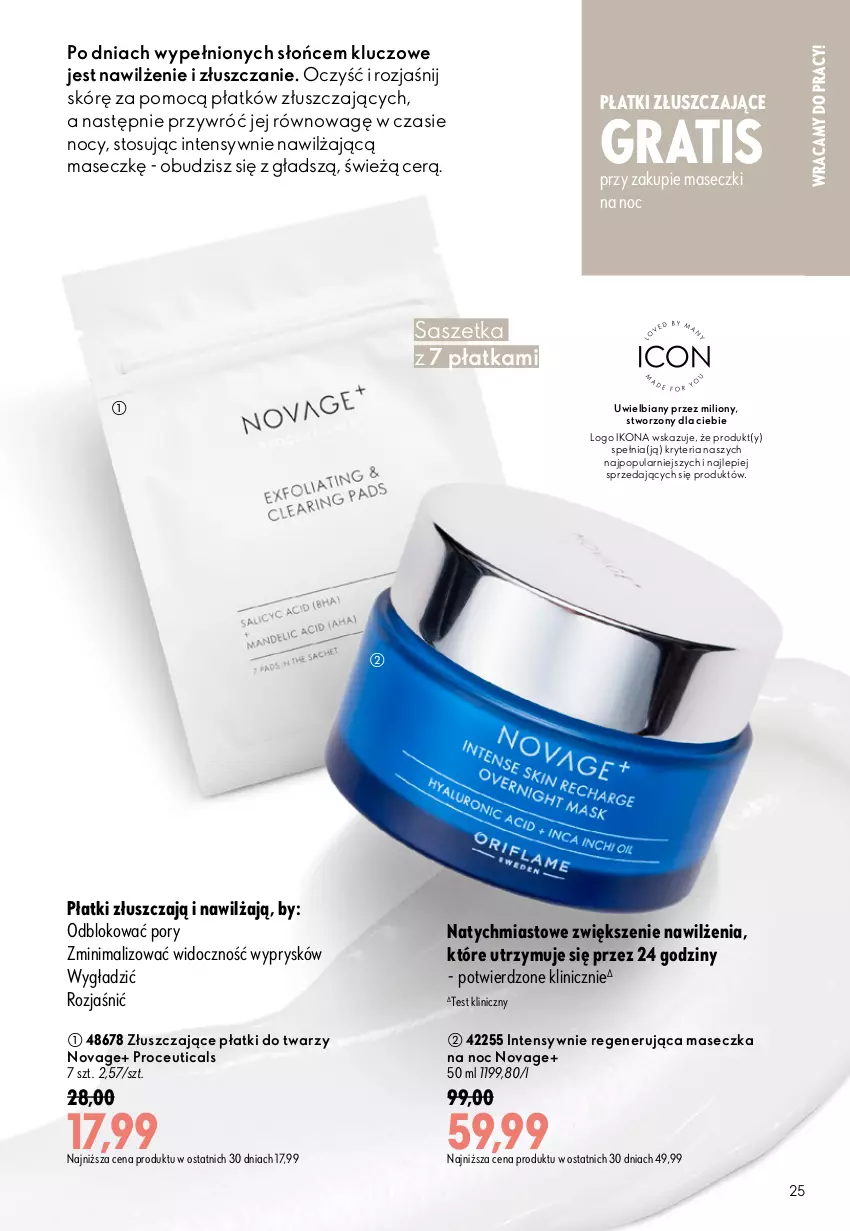 Gazetka promocyjna Oriflame - eKatalog 12 - ważna 19.08 do 08.09.2026 - strona 25 - produkty: Gra, Lion, NovAge, Por