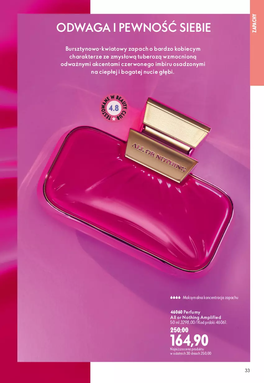 Gazetka promocyjna Oriflame - eKatalog 12 - ważna 19.08 do 08.09.2026 - strona 33 - produkty: Bursztyn, Imbir, Perfum, Waga