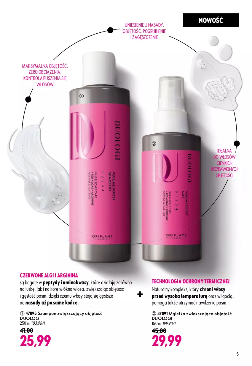 Gazetka promocyjna Oriflame - eKatalog 12 - ważna 19.08 do 08.09.2026 - strona 5 - produkty: Gin, LG, Sok, Szampon