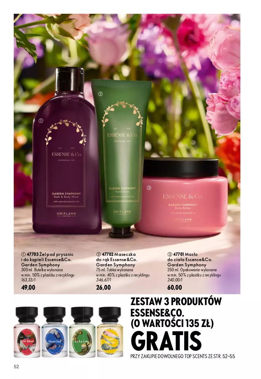 Gazetka promocyjna Oriflame - eKatalog 12 - ważna 19.08 do 08.09.2026 - strona 52 - produkty: Gra, Masło, Masło do ciała, Top