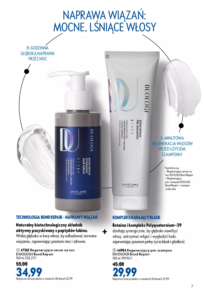 Gazetka promocyjna Oriflame - eKatalog 12 - ważna 19.08 do 08.09.2026 - strona 7 - produkty: LG, Odżywka, Rum, Ser, Serum, Szampon, Zdrowie