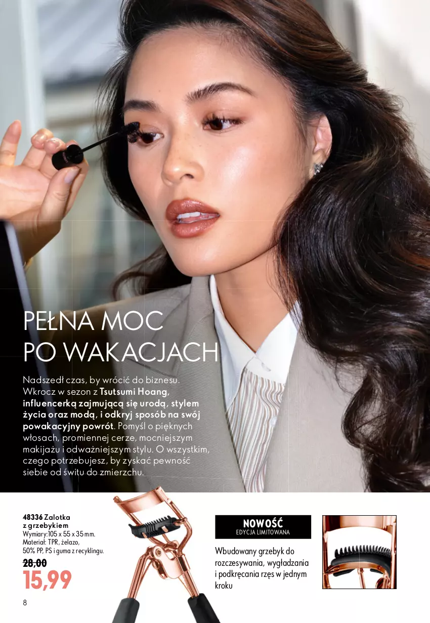 Gazetka promocyjna Oriflame - eKatalog 12 - ważna 19.08 do 08.09.2026 - strona 8 - produkty: Makijaż