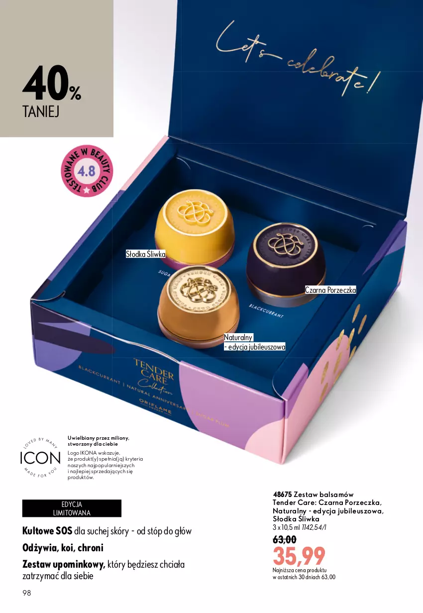 Gazetka promocyjna Oriflame - eKatalog 12 - ważna 19.08 do 08.09.2026 - strona 98 - produkty: Lion, Por, Sos, Tender Care
