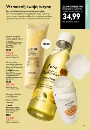 Gazetka promocyjna Oriflame - eKatalog 12 - Gazetka - ważna od 08.09 do 08.09.2026 - strona 129 - produkty: Top, Dezodorant, Feet Up, Activelle, Szampon, Krem do stóp, Love Nature