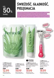 Gazetka promocyjna Oriflame - eKatalog 12 - Gazetka - ważna od 08.09 do 08.09.2026 - strona 136 - produkty: Feminelle, Szynka, Maszynka, Płyn do higieny intymnej, Maszynka do golenia