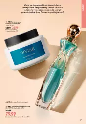 Gazetka promocyjna Oriflame - eKatalog 12 - Gazetka - ważna od 08.09 do 08.09.2026 - strona 37 - produkty: Woda perfumowana, Sok, Divine, Perfum, Krem do ciała, Woda