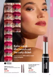 Gazetka promocyjna Oriflame - eKatalog 12 - Gazetka - ważna od 08.09 do 08.09.2026 - strona 63 - produkty: Makijaż, The ONE, Bordeaux