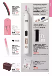 Gazetka promocyjna Oriflame - eKatalog 12 - Gazetka - ważna od 08.09 do 08.09.2026 - strona 77 - produkty: Makijaż, Top, Przewód, Papier, Cynk, Pilnik, Kosmetyczka, Pilnik do paznokci, Akumulator