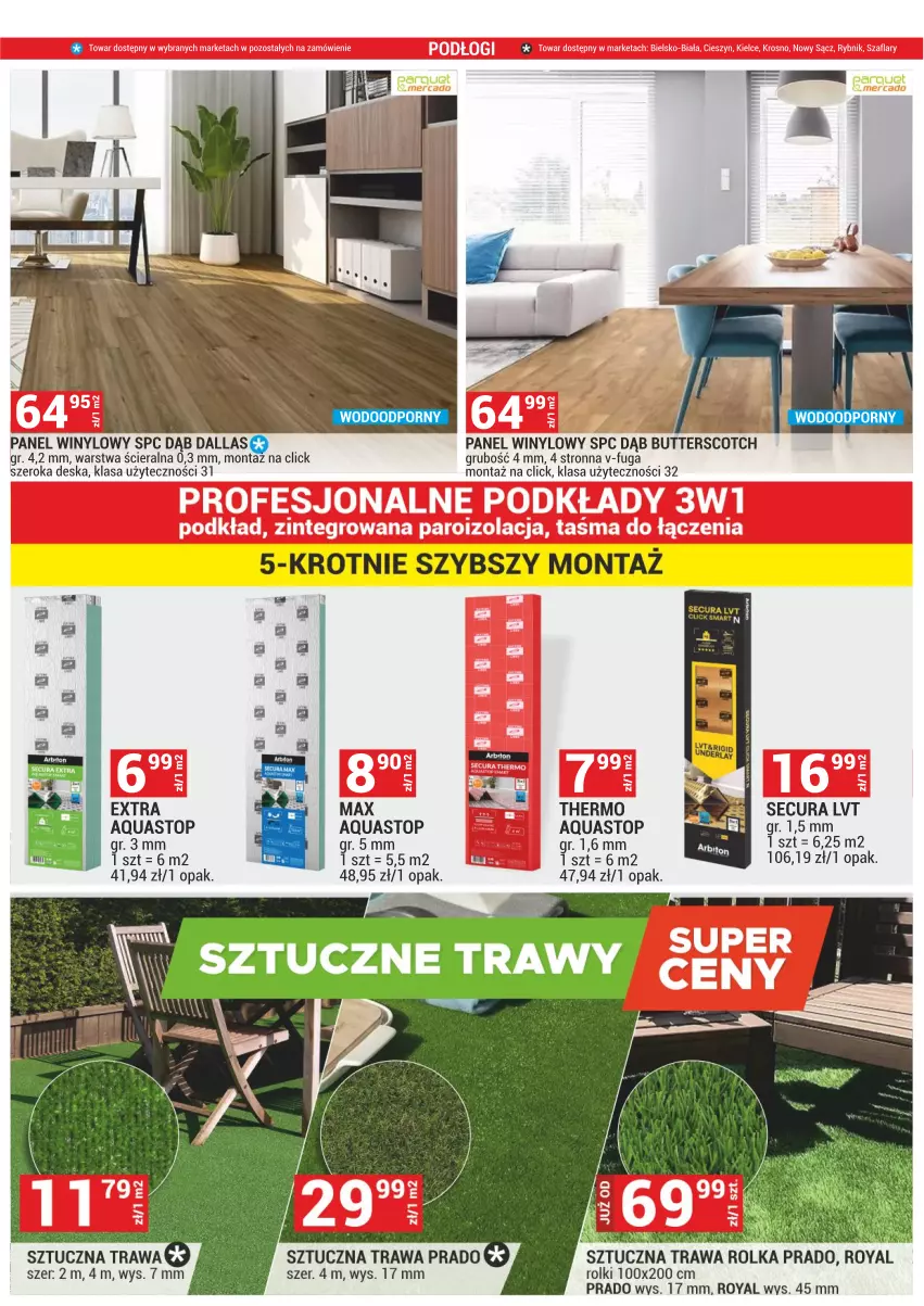 Gazetka promocyjna Merkury Market - Dębica, Jasło, Kraków, Rzeszów, Sanok, Tarnobrzeg, Żywiec - ważna 01.04 do 30.04.2021 - strona 18 - produkty: Panel winylowy, Por, Rolki, Top