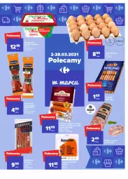 Gazetka promocyjna Carrefour - Gazetka Carrefour - Gazetka - ważna od 22.03 do 22.03.2021 - strona 39 - produkty: Krakus, Jaja, Optima Cardio, Parówki, Madej Wróbel, Tarczyński, Optima, Margaryna, Kabanos, Gala, Kiełbasa, Berlinki, Kiełbasa śląska