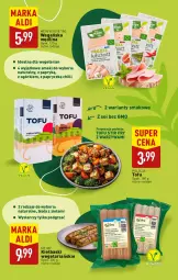Gazetka promocyjna Aldi - Katalog Vege - Gazetka - ważna od 31.01 do 31.01.2025 - strona 5 - produkty: Warzywa, Tofu, Wędlina