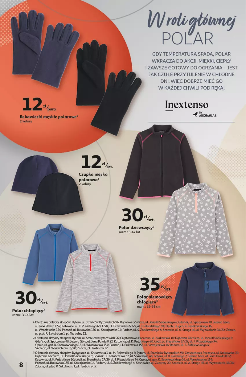 Gazetka promocyjna Auchan - Katalog Jesienne inspiracje Inextenso by AUCHANLAB - ważna 10.10 do 06.11.2024 - strona 8 - produkty: Acer, Cars, Czapka, Fa, LG, Piec, Por, Sos