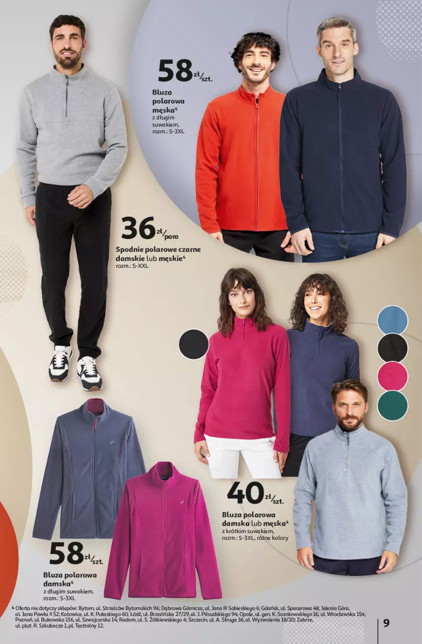 Gazetka promocyjna Auchan - Katalog Jesienne inspiracje Inextenso by AUCHANLAB - ważna 10.10 do 06.11.2024 - strona 9 - produkty: Acer, Bluza, Bluza polarowa, Cars, Sos, Spodnie