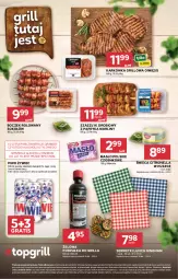 Gazetka promocyjna Stokrotka - Market - Gazetka - ważna od 10.06 do 10.06.2026 - strona 18 - produkty: Piwa, Piwo, Warzywa, Sok, Ser, Gin, Gra, Sokołów, Serwetki, Mlekovita, Optima, Morliny, Boczek, Owoce, Grill, Masło, Mięso, Mleko