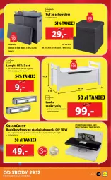 Gazetka promocyjna Lidl - GAZETKA - Gazetka - ważna od 31.12 do 31.12.2021 - strona 27 - produkty: Puf, Budzik, Regał, Pokrywa