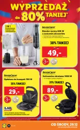 Gazetka promocyjna Lidl - GAZETKA - Gazetka - ważna od 31.12 do 31.12.2021 - strona 32 - produkty: Top, Sok, Pur, Gra, Blender ręczny, Blender, Gofrownica, Opiekacz do kanapek, LG