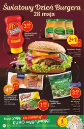 Gazetka promocyjna Delikatesy Centrum - Gazetka Delikatesy Centrum - Gazetka - ważna od 01.06 do 01.06.2021 - strona 12 - produkty: Chrzan, Ketchup, Mus, Koc, Gry, Gra, Hamburger, Sałat, Sezam, Burger, Kamis, Bułka, Musztarda, Fa