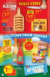 Gazetka promocyjna Delikatesy Centrum - Gazetka Delikatesy Centrum - Gazetka - ważna od 01.06 do 01.06.2021 - strona 2 - produkty: Big Milk, Algida, Morliny, Nimm2, LG