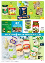 Gazetka promocyjna Carrefour - Gazetka Market - Gazetka - ważna od 27.03 do 27.03.2021 - strona 11 - produkty: Chrzan, Majonez, Makaron, Dawtona, Ser, Mus, Ogórki konserwowe, Zupa, Kukurydza konserwowa, Bonduelle, Winiary, Barilla, Kamis, Groszek, Kukurydza, Musztarda
