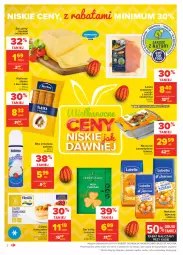 Gazetka promocyjna Carrefour - Gazetka Market - Gazetka - ważna od 27.03 do 27.03.2021 - strona 2 - produkty: Kurczak, Lubella, Makaron, Ciasto francuskie, Cheddar, Frosta, Ser, Por, Bell, Edam, Bakoma, Naczynie żaroodporne, Bella, Kiełbasa, Kiełbasa śląska