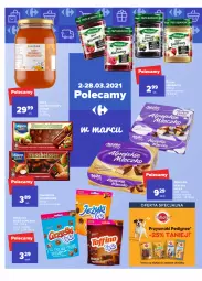 Gazetka promocyjna Carrefour - Gazetka Market - Gazetka - ważna od 27.03 do 27.03.2021 - strona 20 - produkty: Goplana, Ser, Dżem, LANA, Mleczko, Czekolada, Miód, Herbapol, Milka