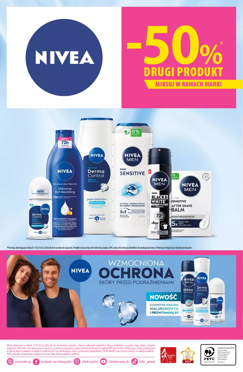 Gazetka promocyjna Hebe - Gazetka - ważna 17.02 do 03.03.2026 - strona 22 - produkty: Dres, Fa, Gra, Mobil, Rama