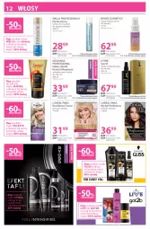 Gazetka promocyjna Hebe - Gazetka - Gazetka - ważna od 03.03 do 03.03.2026 - strona 12 - produkty: Palette, Ser, Rum, L’Oréal, Maska do włosów, Wella, Serum, Syoss, Serum do włosów, Got2b, Maska, Lakier, Farba do włosów, Fa