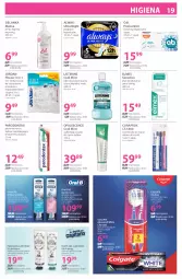 Gazetka promocyjna Hebe - Gazetka - Gazetka - ważna od 03.03 do 03.03.2026 - strona 19 - produkty: Ser, Płyn do płukania jamy ustnej, Listerine, Pasta do zębów, Curaprox, Końcówki do szczoteczk, Tampony, Płyn do płukania, Parodontax, Always, Podpaski, Elmex, Colgate, O.B., Always Ultra, LG