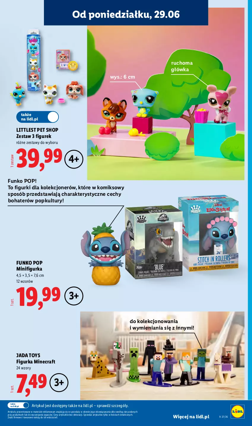 Gazetka promocyjna Lidl - Katalog ważny od 29.06 - ważna 29.06 do 04.07.2026 - strona 17 - produkty: Littlest Pet Shop, Minecraft