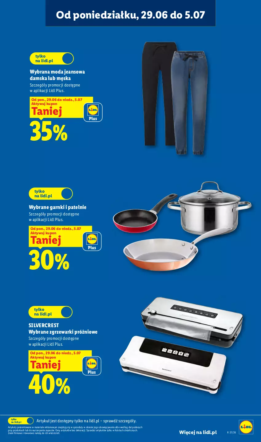 Gazetka promocyjna Lidl - Katalog ważny od 29.06 - ważna 29.06 do 04.07.2026 - strona 9 - produkty: Moda, Silvercrest