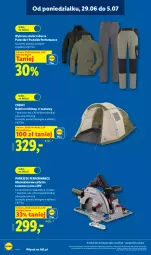 Gazetka promocyjna Lidl - Katalog ważny od 29.06 - Gazetka - ważna od 04.07 do 04.07.2026 - strona 10 - produkty: Parkside, Namiot, Pilarka tarczowa, Akumulator