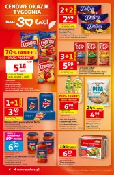 Gazetka promocyjna Auchan - 30 Lat Supermarket - Gazetka - ważna od 16.09 do 16.09.2026 - strona 6 - produkty: Makaron, Sos, Ryż, Rum, Chleb proteinowy, Czekolada, Delicje, Chleb, Barilla, Olej, Biszkopty