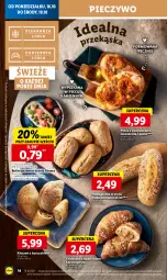Gazetka promocyjna Lidl - GAZETKA - Gazetka - ważna od 18.10 do 18.10.2023 - strona 22 - produkty: Piec, Kurczak, Por, Croissant, Pesto, Bagietka, Pieczywo, Półbagietka, Bułka