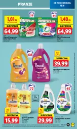 Gazetka promocyjna Lidl - GAZETKA - Gazetka - ważna od 18.10 do 18.10.2023 - strona 55 - produkty: Płyn do prania, Coccolino, Płyn do płukania, Perwoll, Ariel, Kapsułki do prania