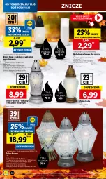 Gazetka promocyjna Lidl - GAZETKA - Gazetka - ważna od 18.10 do 18.10.2023 - strona 56 - produkty: Znicz, Olej