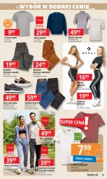 Gazetka promocyjna E Leclerc - Gazetka - ważna od 14.09 do 14.09.2024 - strona 19 - produkty: Sweter, Por, BIC, Buty, Spodnie jeans, T-shirt, Dres, Sport, Spodnie, Bluza, Spodnie dresowe