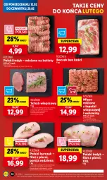 Gazetka promocyjna Lidl - GAZETKA - Gazetka - ważna od 14.02 do 14.02.2024 - strona 34 - produkty: Kurczak, Mięso mielone, Mięso mielone z łopatki wieprzowej, Por, Gra, Schab wieprzowy, Kotlet, Boczek, Olej, Mięso