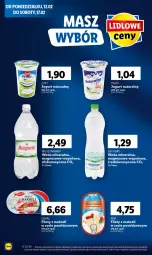 Gazetka promocyjna Lidl - GAZETKA - Gazetka - ważna od 14.02 do 14.02.2024 - strona 54 - produkty: Jogurt naturalny, Sos, Mus, Gra, Jogurt, Pilos, Muszynianka, Woda mineralna, Woda, Graal, Magnez