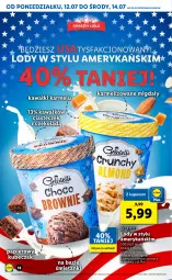 Gazetka promocyjna Lidl - GAZETKA - Gazetka - ważna od 14.07 do 14.07.2021 - strona 18 - produkty: Lody, Brownie