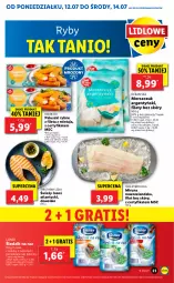 Gazetka promocyjna Lidl - GAZETKA - Gazetka - ważna od 14.07 do 14.07.2021 - strona 23 - produkty: Gra, Miruna, Paluszki rybne, Mintaj, Lazur, Lisner