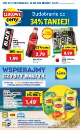 Gazetka promocyjna Lidl - GAZETKA - Gazetka - ważna od 14.07 do 14.07.2021 - strona 26 - produkty: Napój energetyczny, Ice tea, Coca-Cola, Lack, Lipton, Herbata, Napój
