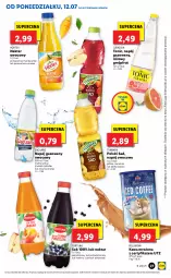Gazetka promocyjna Lidl - GAZETKA - Gazetka - ważna od 14.07 do 14.07.2021 - strona 27 - produkty: Sok, Por, Bell, Ananas, Kawa, Fortuna, Sok jabłkowy, Napój gazowany, Tymbark, Bella, Arbuz, Napój, Nektar, Grejpfrut, Hortex