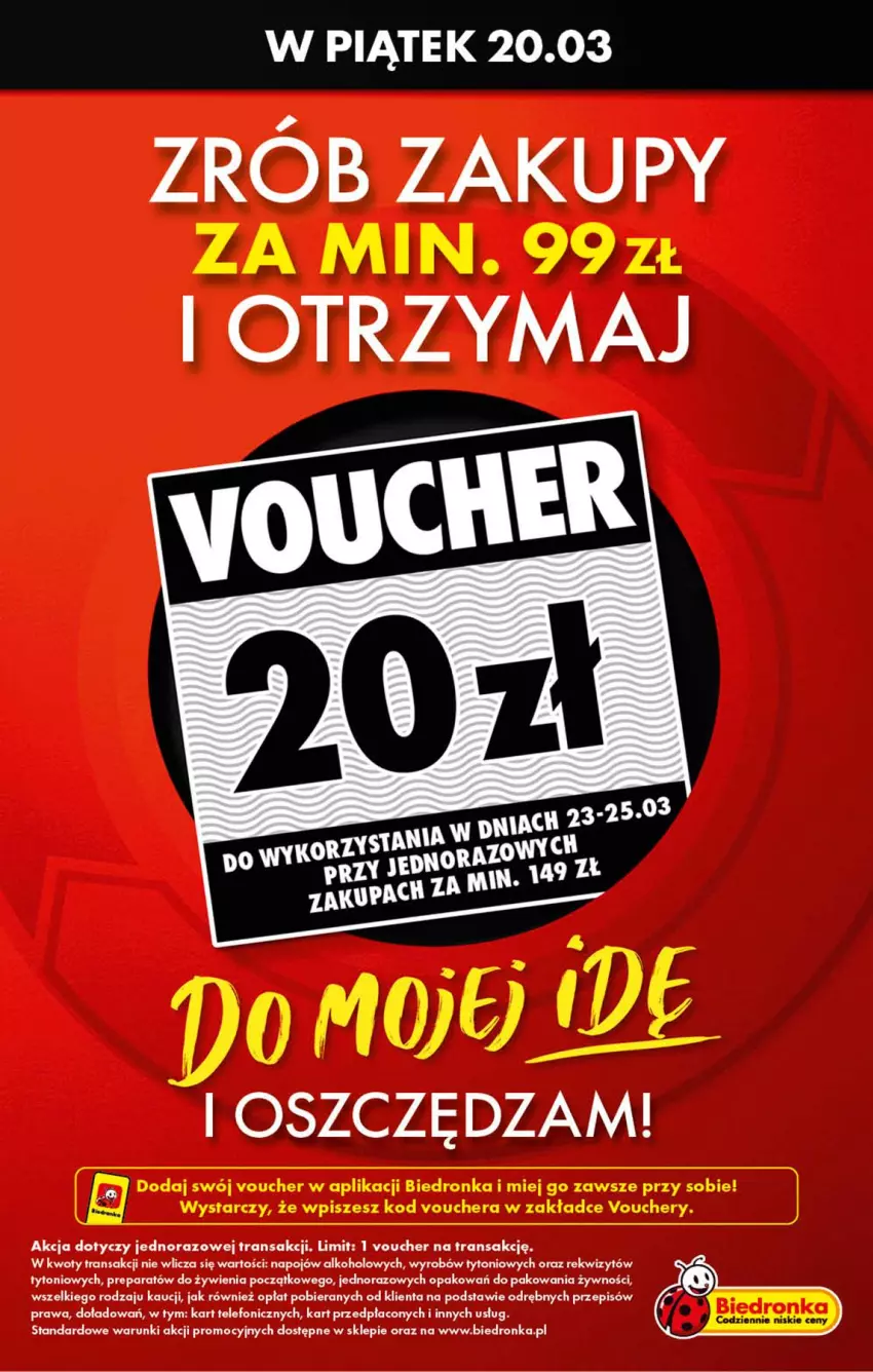 Gazetka promocyjna Biedronka - Tani Weekend - ważna 20.03 do 21.03.2026 - strona 3 - produkty: Telefon, Tran