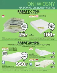 Gazetka promocyjna Jysk - Oferta tygodnia - Gazetka - ważna od 06.04 do 06.04.2021 - strona 29 - produkty: Materac sprężynowy, Top, Sok, Gra, Kołdra, Materac, Tera, Pasek, Materac piankowy, Kokos, Termokołdra, Fa
