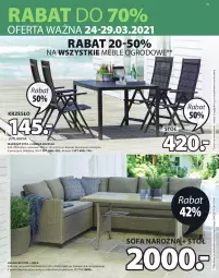 Gazetka promocyjna Jysk - Oferta tygodnia - Gazetka - ważna od 06.04 do 06.04.2021 - strona 32 - produkty: Sofa narożna, Stół, Sofa, Artwood, Krzesło, Poduszka, Meble, Kanapa, Fa