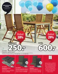 Gazetka promocyjna Jysk - Oferta tygodnia - Gazetka - ważna od 06.04 do 06.04.2021 - strona 4 - produkty: Stół, Krzesło, Siedzisko, Poduszka, Olej