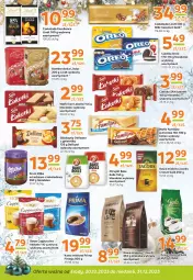 Gazetka promocyjna Gama - Gazetka Gama - Gazetka - ważna od 31.12 do 31.12.2023 - strona 4 - produkty: Tchibo, Ciastka, Bake Rolls, Jutrzenka, Lindor, Kawa mielona, Kawa, Chrupki, Czekolada, Prima, Isana, Cappuccino, Jacobs, Woseba, Gala, Oreo, Biszkopty, Lindt, Milka, Fa