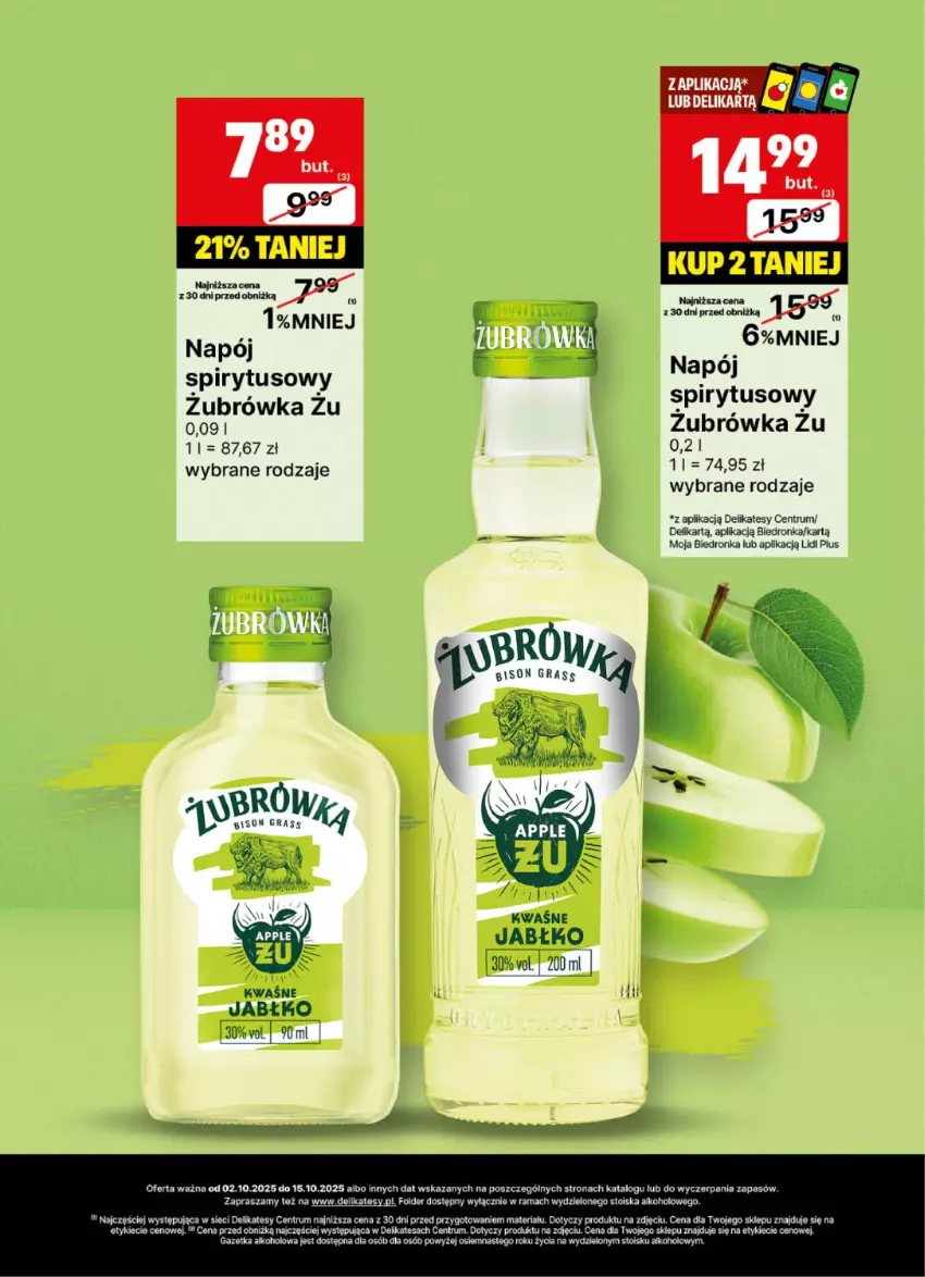 Gazetka promocyjna Delikatesy Centrum - Delibarek DC40-DC41 - ważna 02.10 do 15.10.2025 - strona 17 - produkty: Napój, Rama, Rum