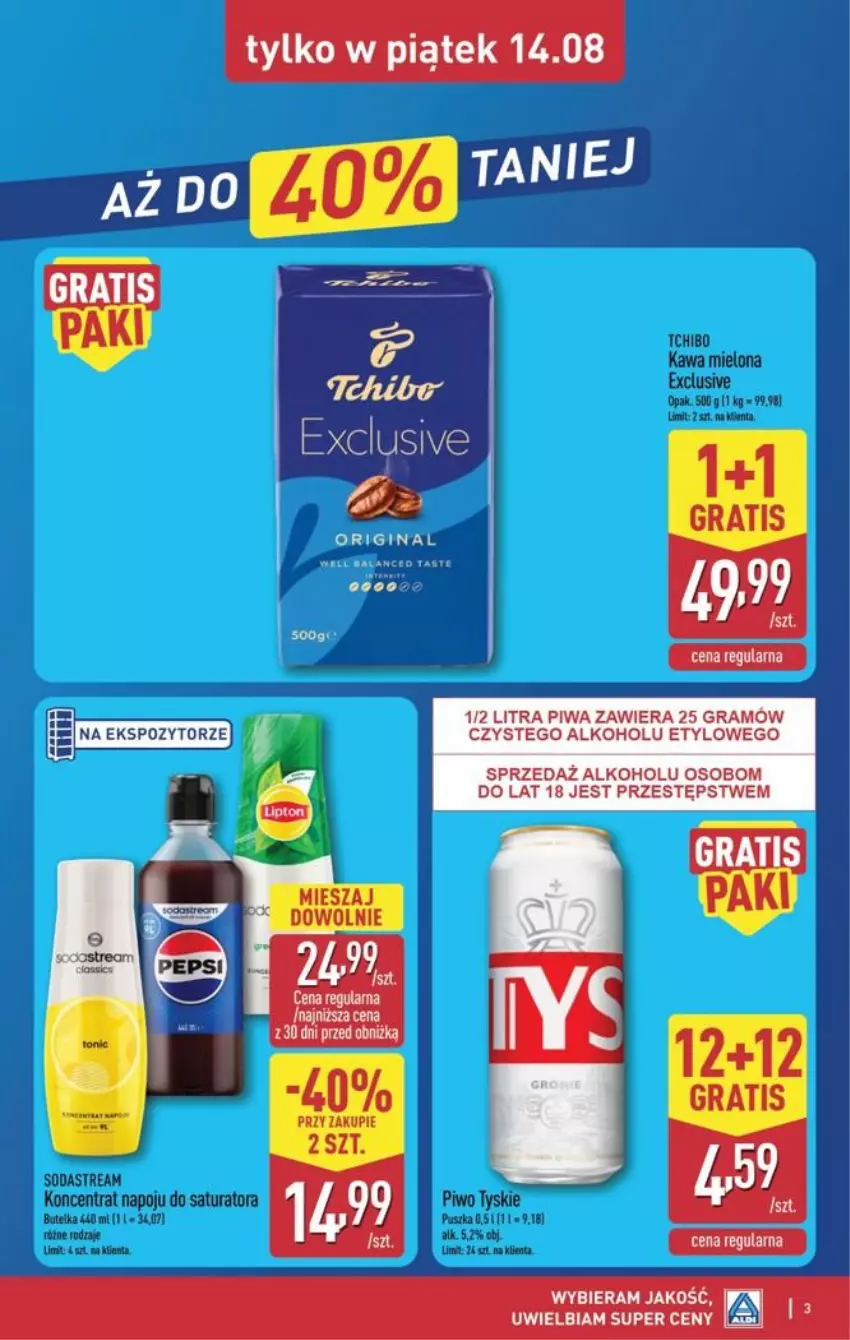 Gazetka promocyjna Aldi - Oferta weekendowa - ważna 12.08 do 14.08.2026 - strona 3 - produkty: Gin